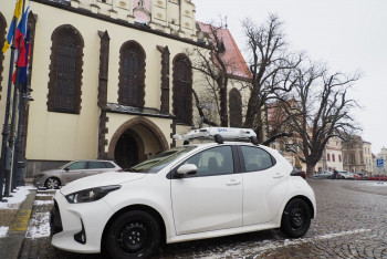 Město Tábor nasadilo do ulic skenovací vozidlo Město Tábor nasadilo do ulic skenovací vozidlo
