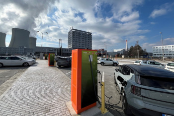 V Temelíně letos vnikne 86 dobíjecích míst pro elektromobily V Temelíně letos vnikne 86 dobíjecích míst pro elektromobily