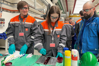 Temelínská praxe studenty bavila Temelínská praxe studenty bavila